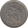 Монета. Ямайка. 5 центов 1980 год. ав.