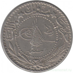Монета. Османская империя. 20 пара 1909 (1327/2) год.