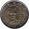 Монета. Люксембург. 2 евро 2008 год. Замки Люксембурга - Замок Берг. ав.