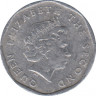 Монета. Восточные Карибские государства. 1 цент 2002 год. рев.