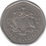 Монета. Барбадос. 1 доллар 1994 год. ав.