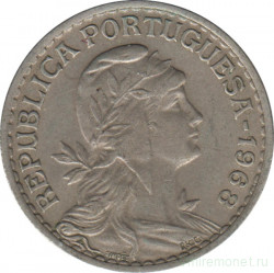 Монета. Португалия. 1 эскудо 1968 год.