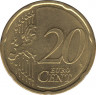 Монета. Германия. 20 центов 2002 год. (J). рев.