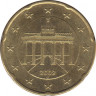 Монета. Германия. 20 центов 2002 год. (J). ав.