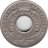 Монета. Британская Западная Африка. 1/10 пенни 1945 год. рев.