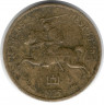 Монета. Литва. 1 цент 1925 год.
