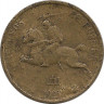 Монета. Литва. 5 центов 1925 год. рев