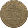 Монета. Западная Африка (ВСЕАО). 25 франков 2002 год. рев.