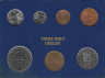 Монета. Нидерланды. Набор разменных монет в буклете. 1979 год. С жетоном. рев.
