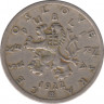  Монета. Чехословакия. 50 геллеров 1922 год. ав.