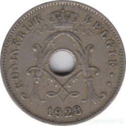 Монета. Бельгия. 10 сантимов 1928 год. BELGIE.