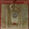 Монета. Сан-Марино. 2 евро 2005 год. Всемирный год физики. Галилео Галилей. (Буклет, коинкарта).