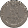 Монета. Колумбия. 1 песо 1975 год. ав.