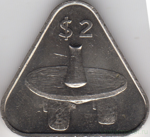 Монета. Острова Кука. 2 доллара 2003 год.