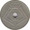Монета. Бельгия. 25 сантимов 1938 год. BELGIQUE-BELGIE. ав.