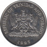 Монета. Тринидад и Тобаго. 1 доллар 1995 год. 50 лет ФАО. рев.