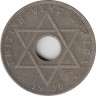 Монета. Британская Западная Африка. 1/2 пенни 1936 год. Эдвард VIII. Без отметки монетного двора. ав.