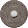 Монета. Британская Западная Африка. 1/2 пенни 1936 год. Эдвард VIII. Без отметки монетного двора. рев.