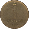 Монета. Аргентина. 1 сентаво 1987 год. ав.