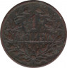 Монета. Германская Восточная Африка. 1 геллер 1905 год. А. рев.