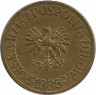 Аверс.Монета. Польша. 5 злотых 1985 год.