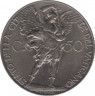 Монета. Ватикан. 50 чентезимо 1931 год. ав.