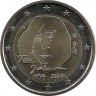 Аверс.Монета. Финляндия. 2 евро 2014 год. 100 лет со дня рождения Туве Янссон.