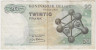 Банкнота. Бельгия. 20 франков 1964 год. Тип 138 (1). рев.