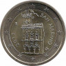 Аверс. Монета. Сан-Марино. 2 евро 2013 год.