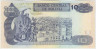Банкнота. Боливия. 10 боливианов 1986 год. Тип 204c. рев.