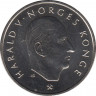  Монета. Норвегия. 5 крон 1995 год. 1000 лет чеканке монет в Норвегии. рев.