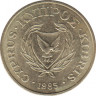 Монета. Кипр. 1 цент 1985 год. ав.