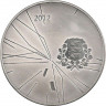 Реверс. Монета. Эстония. 12 евро 2012 год. XXX зимние Олимпийские игры в Лондоне.