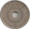 Монета. Норвегия. 1 крона 1938 год.