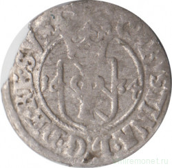 Монета. Швеция. 1 эре 1634 год.
