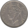 Монета. Малайя (Малайзия). 10 центов 1950 год. рев.