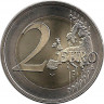 Монета. Эстония. 2 евро 2016 год. 100 лет со дня рождения Пауля Кереса. рев