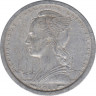 Монета. Мадагаскар. 1 франк 1948 год. ав.
