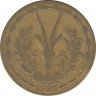 Монета. Западноафриканский экономический и валютный союз (ВСЕАО). 10 франков 1980 год. ав.