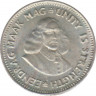 Монета. Южно-Африканская республика (ЮАР). 2 1/2 цента 1961 год. рев.