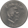 Монета. Замбия. 2 шиллинга 1966 год. ав.