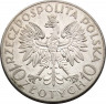 Монета. Польша. 10 злотых 1933 год. Ян III Собеский. рев