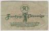 Бона. Нотгельд. Германия. Германская империя (1871-1918). Берлин. 50 пфеннигов 1920 год. рев.