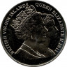 Монета. Великобритания. Британские Виргинские острова. 1 доллар 2011 год. Жизнь Королевы Елизаветы II. На лошади.