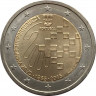 Монета. Португалия. 2 евро 2015 год. 150 лет Красный крест в Португалии. ав