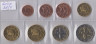 Монеты. Кипр. Набор евро 8 монет 2014 год. 1, 2, 5, 10, 20, 50 центов, 1, 2 евро. ав.