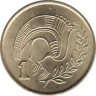  Монета. Кипр. 1 цент 1992 год. рев.