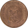 Монета. Болгария. 2 стотинки 1912 год. рев.