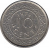 Монета. Суринам. 10 центов 1979 год. ав.