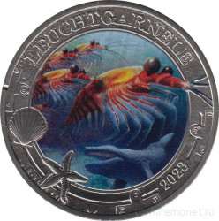 Монета. Австрия. 3 евро 2023 год. Антарктический криль.